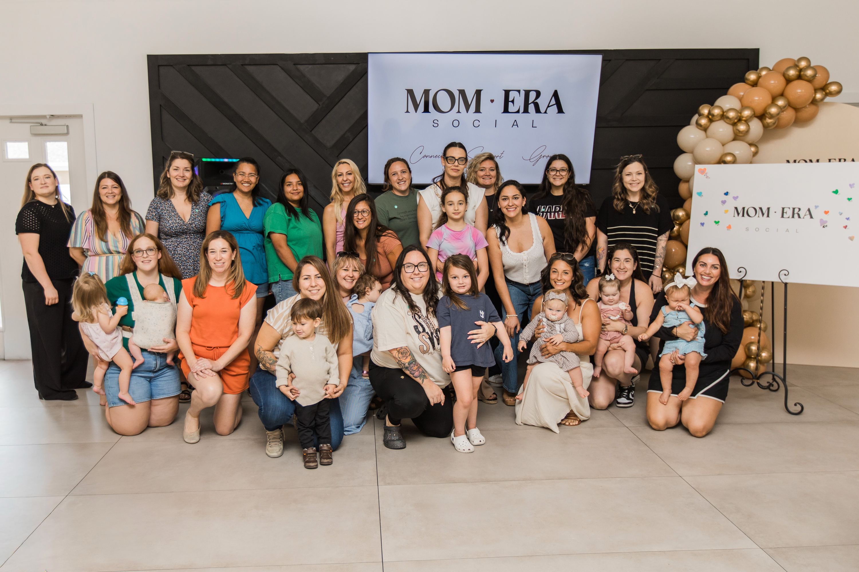Mom Era Social community group photo